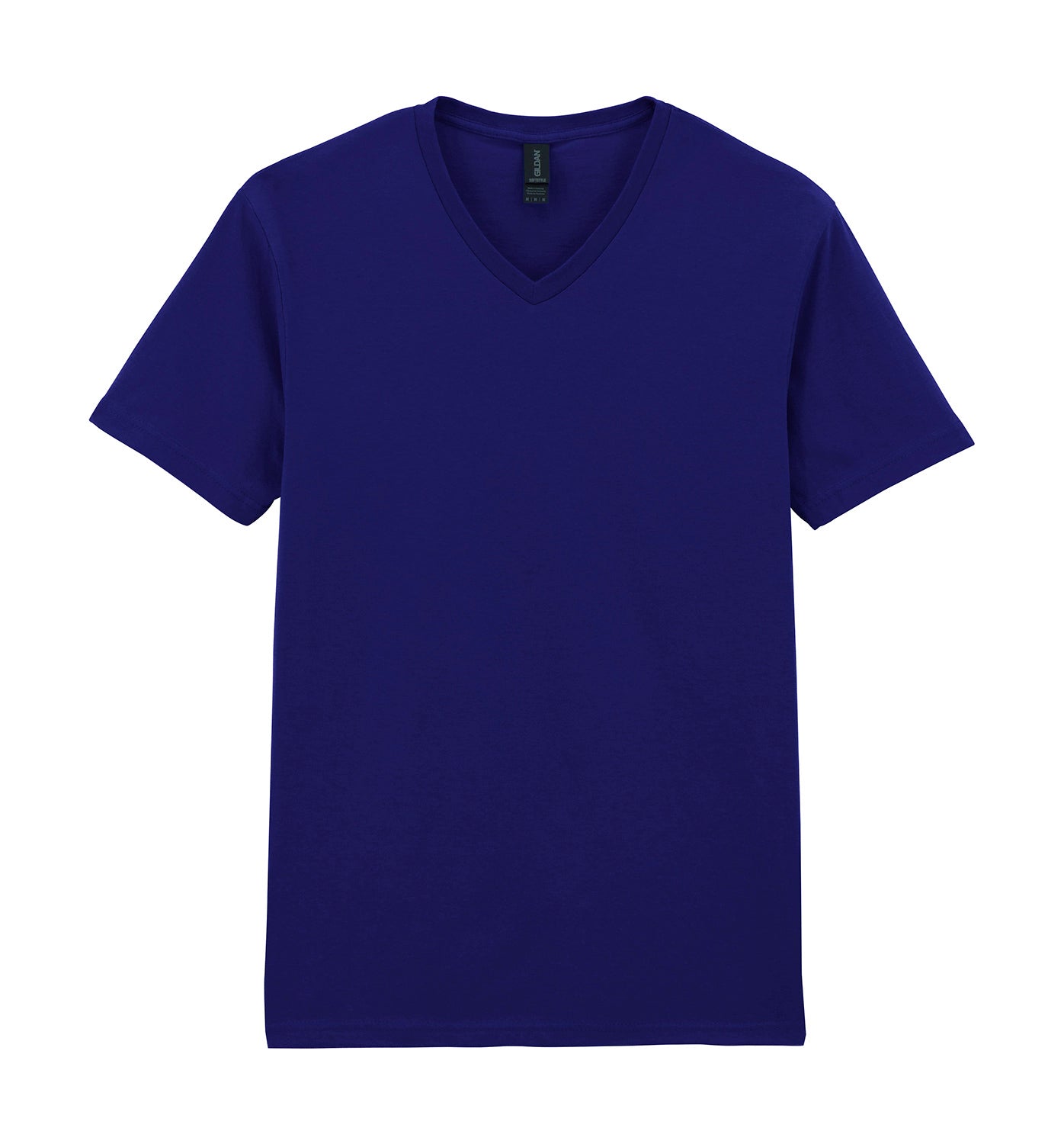 V-aukkoinen unisex t-paita painatuksella