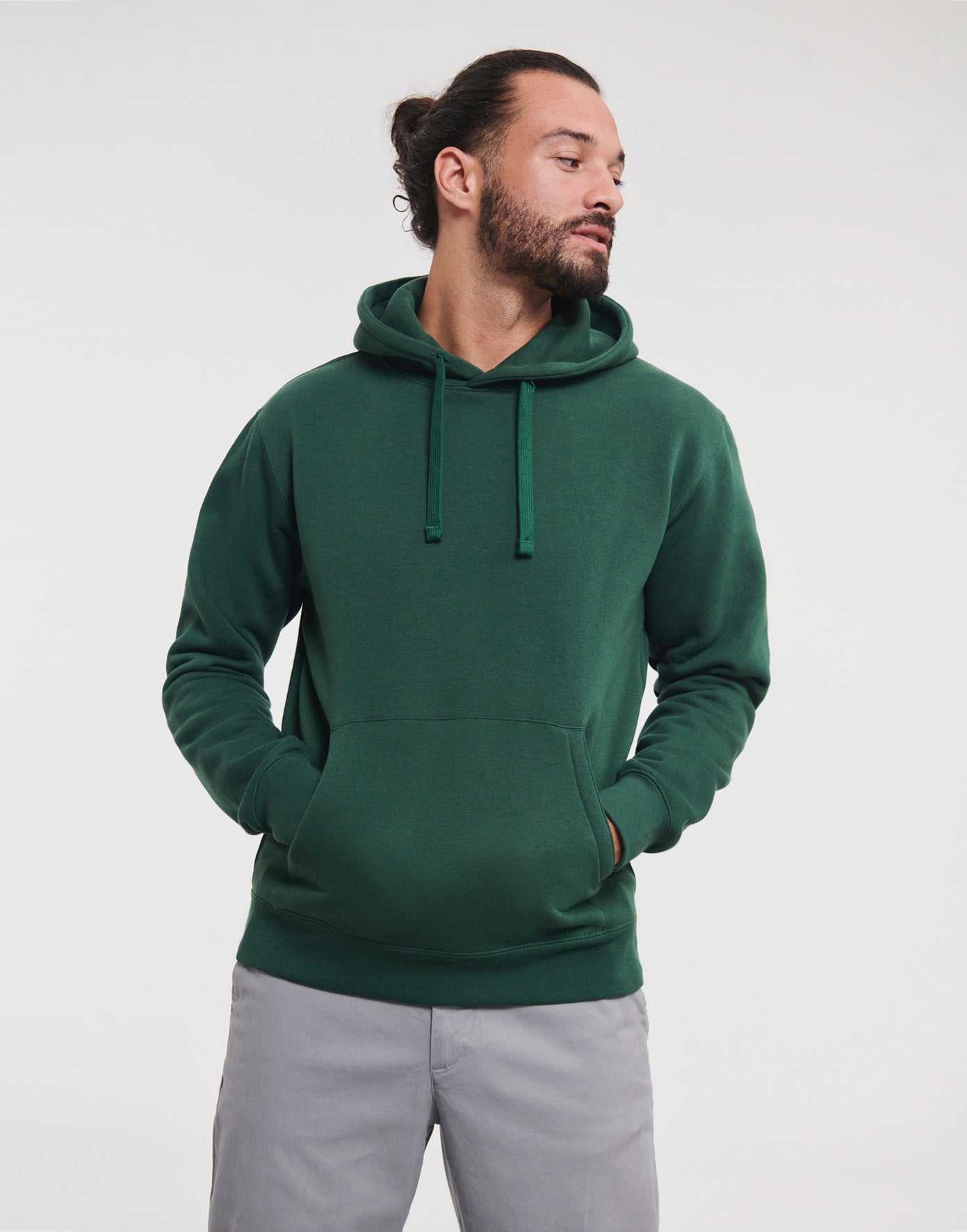 Miesten/Unisex premium huppari painatuksella