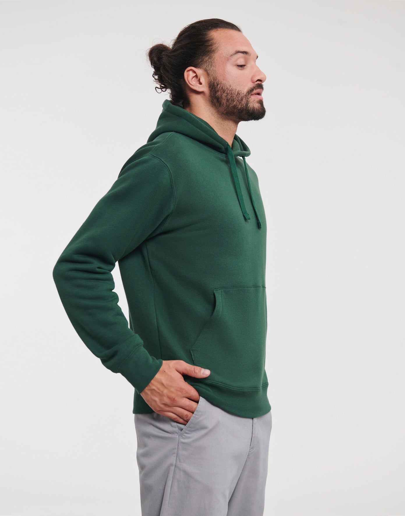 Miesten/Unisex premium huppari painatuksella