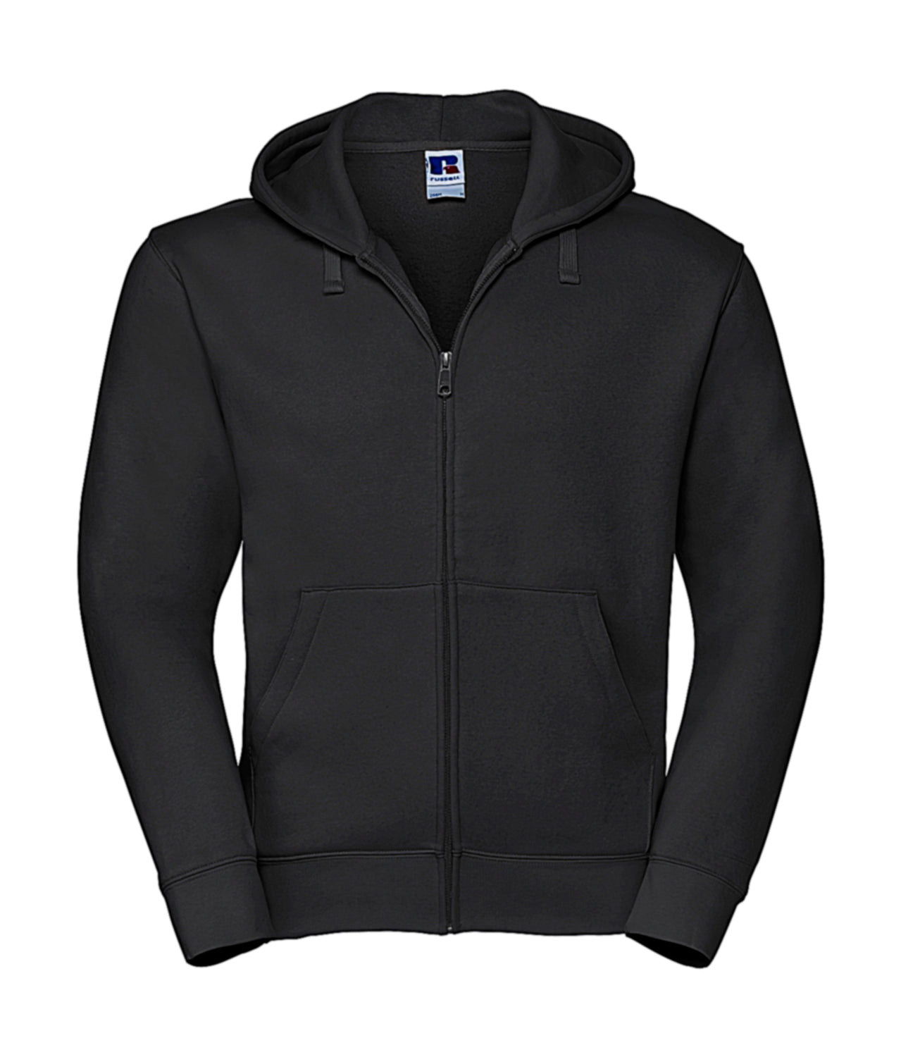 Miesten/Unisex vetoketjullinen premium huppari painatuksella