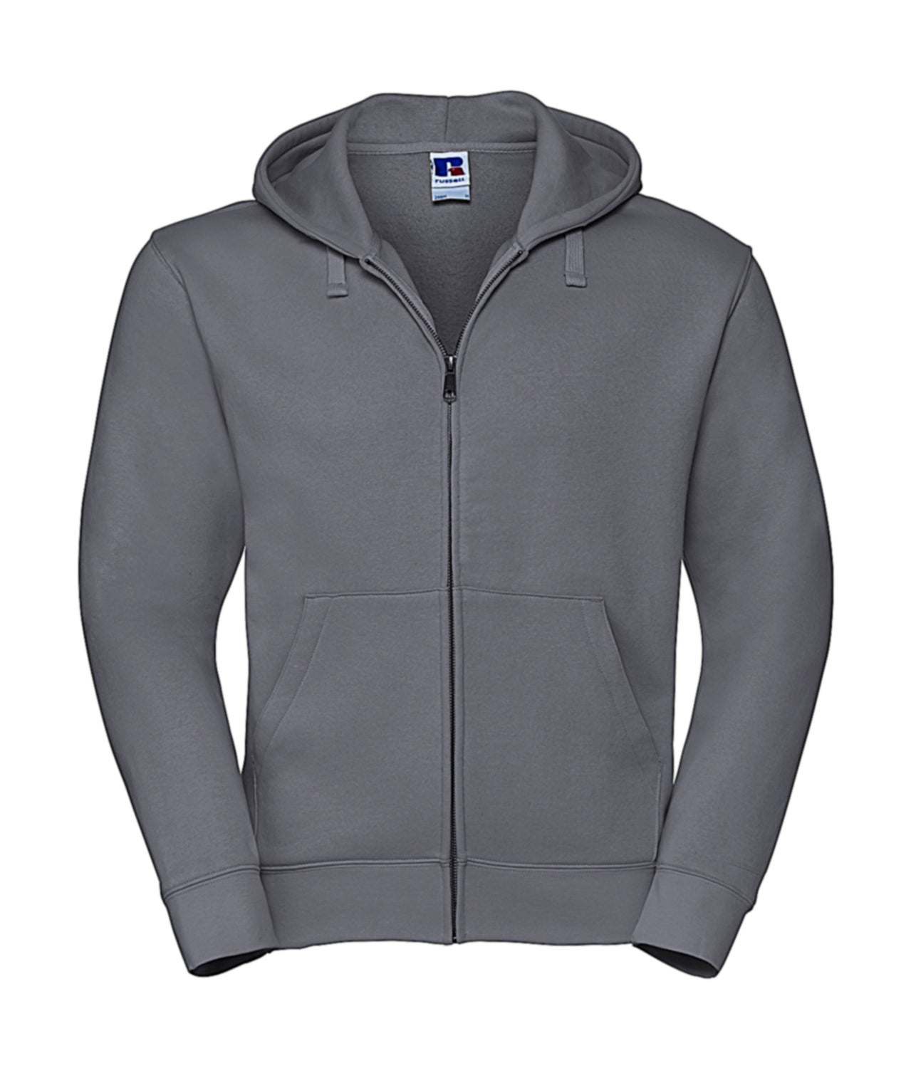 Miesten/Unisex vetoketjullinen premium huppari painatuksella