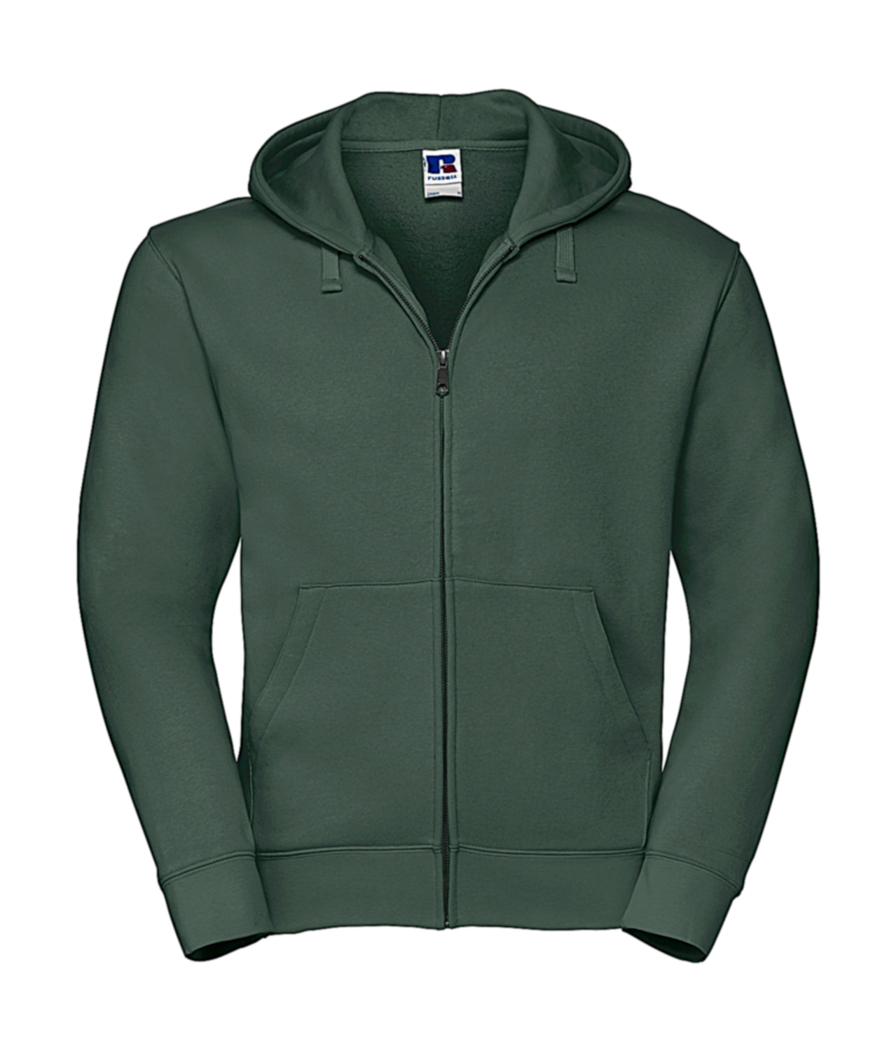 Miesten/Unisex vetoketjullinen premium huppari painatuksella