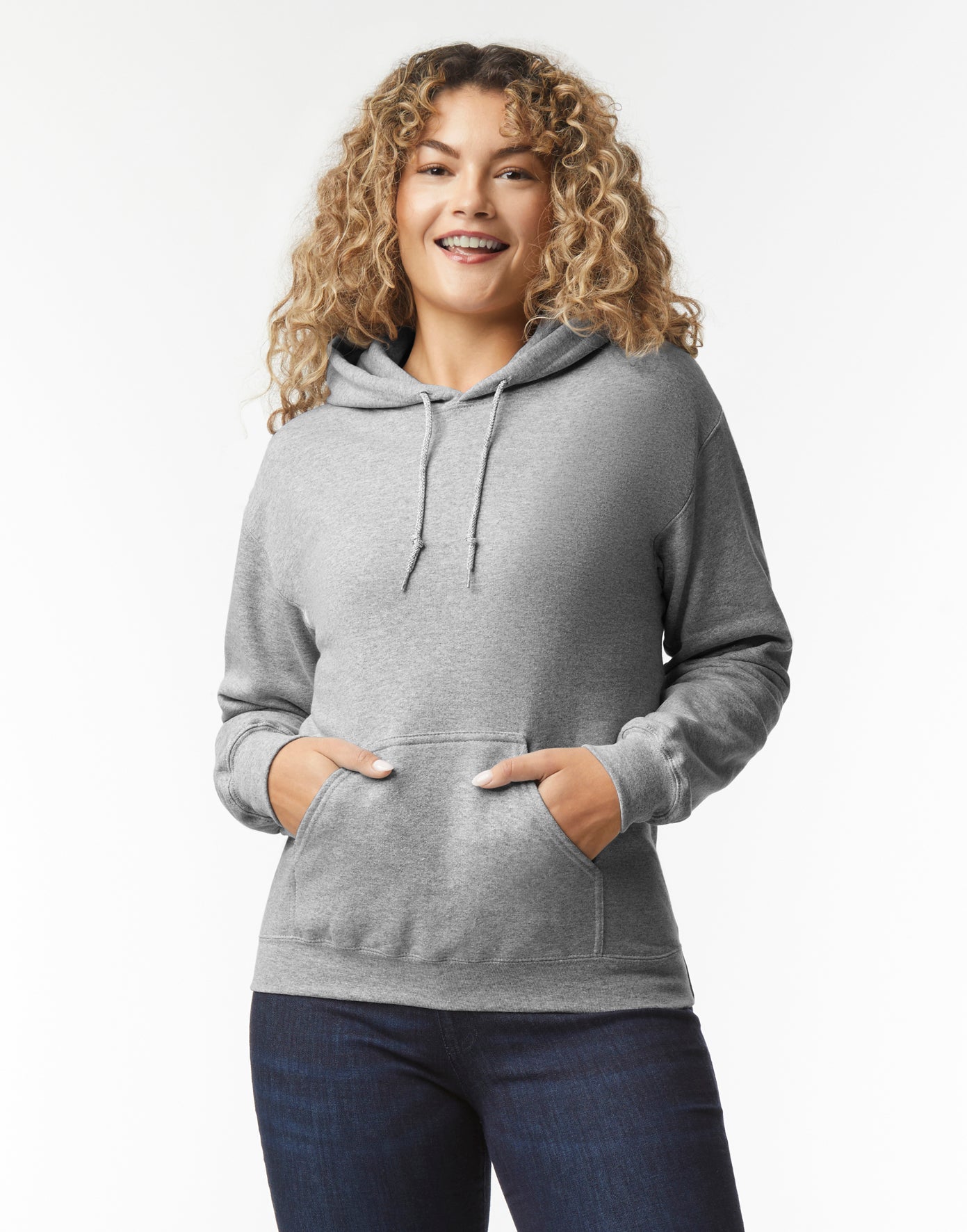 Unisex huppari painatuksella