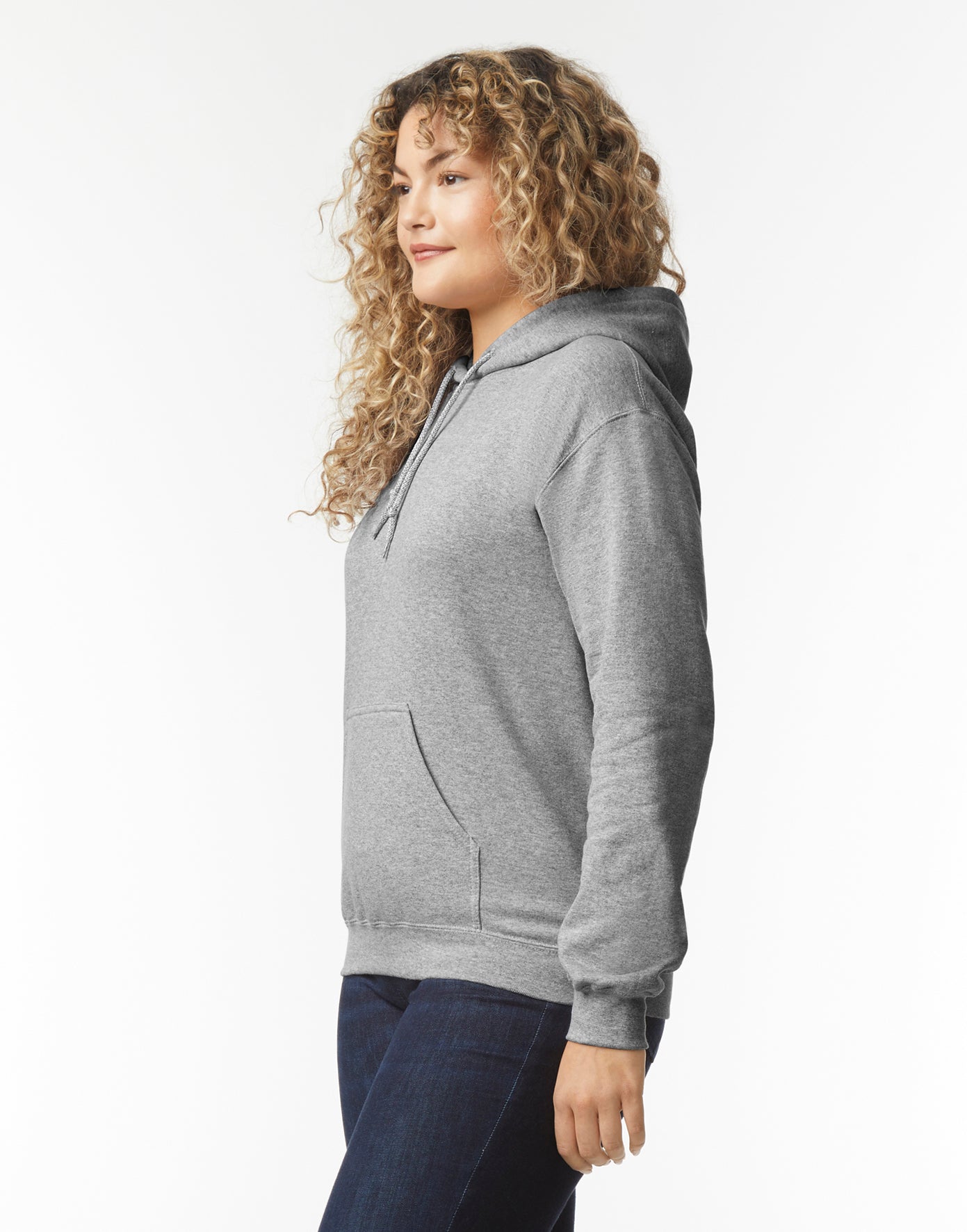 Unisex huppari painatuksella