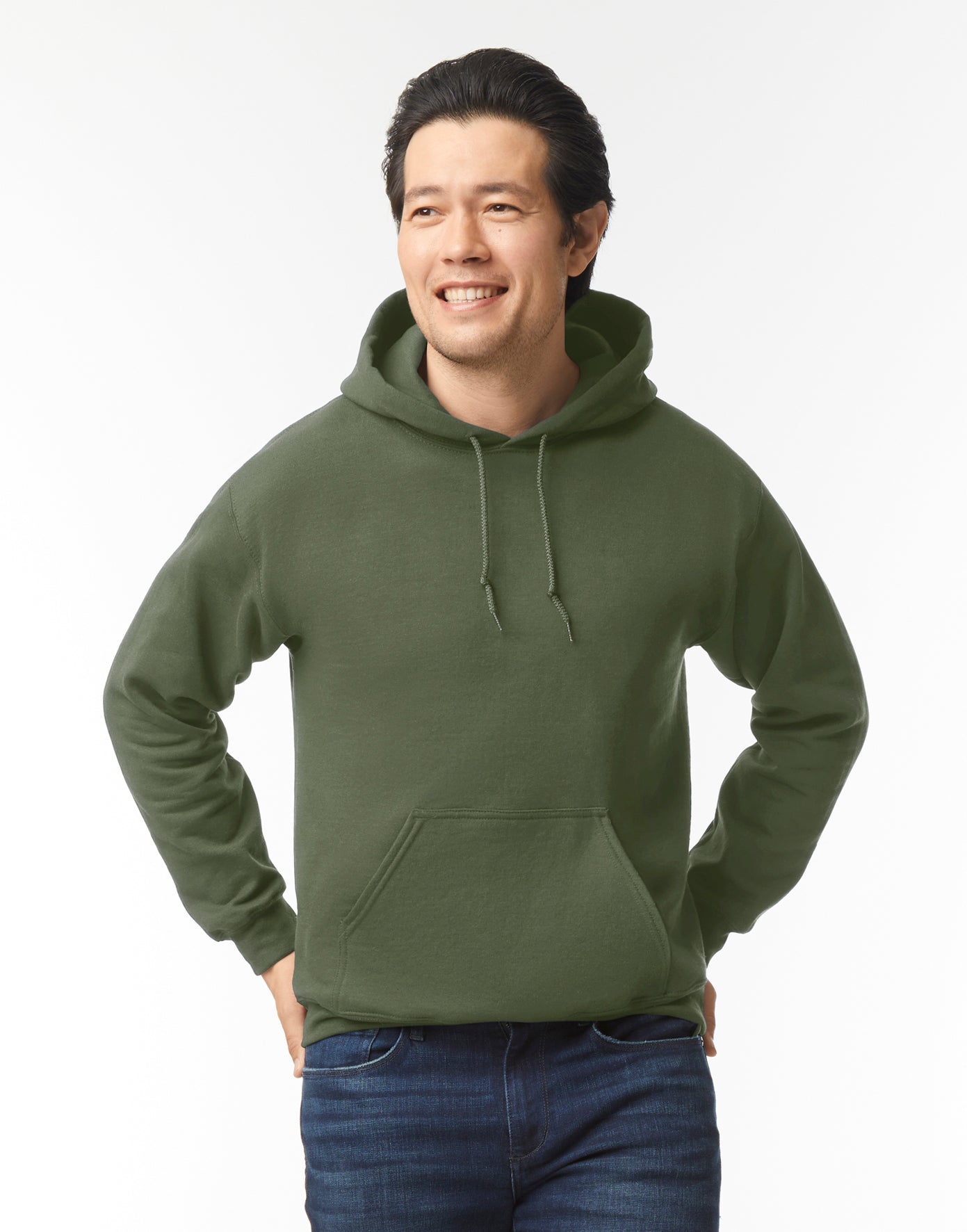 Unisex huppari painatuksella
