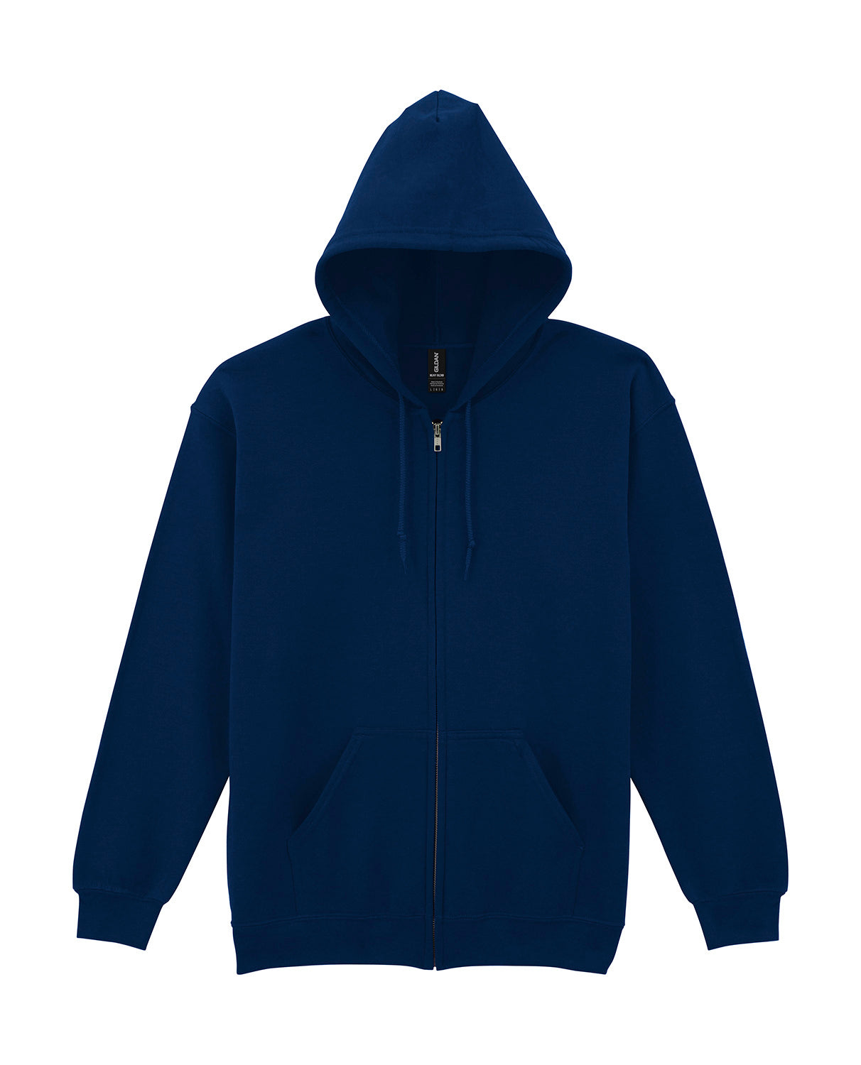 Vetoketjullinen unisex huppari painatuksella