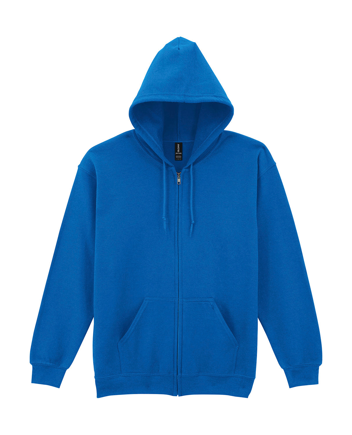 Vetoketjullinen unisex huppari painatuksella