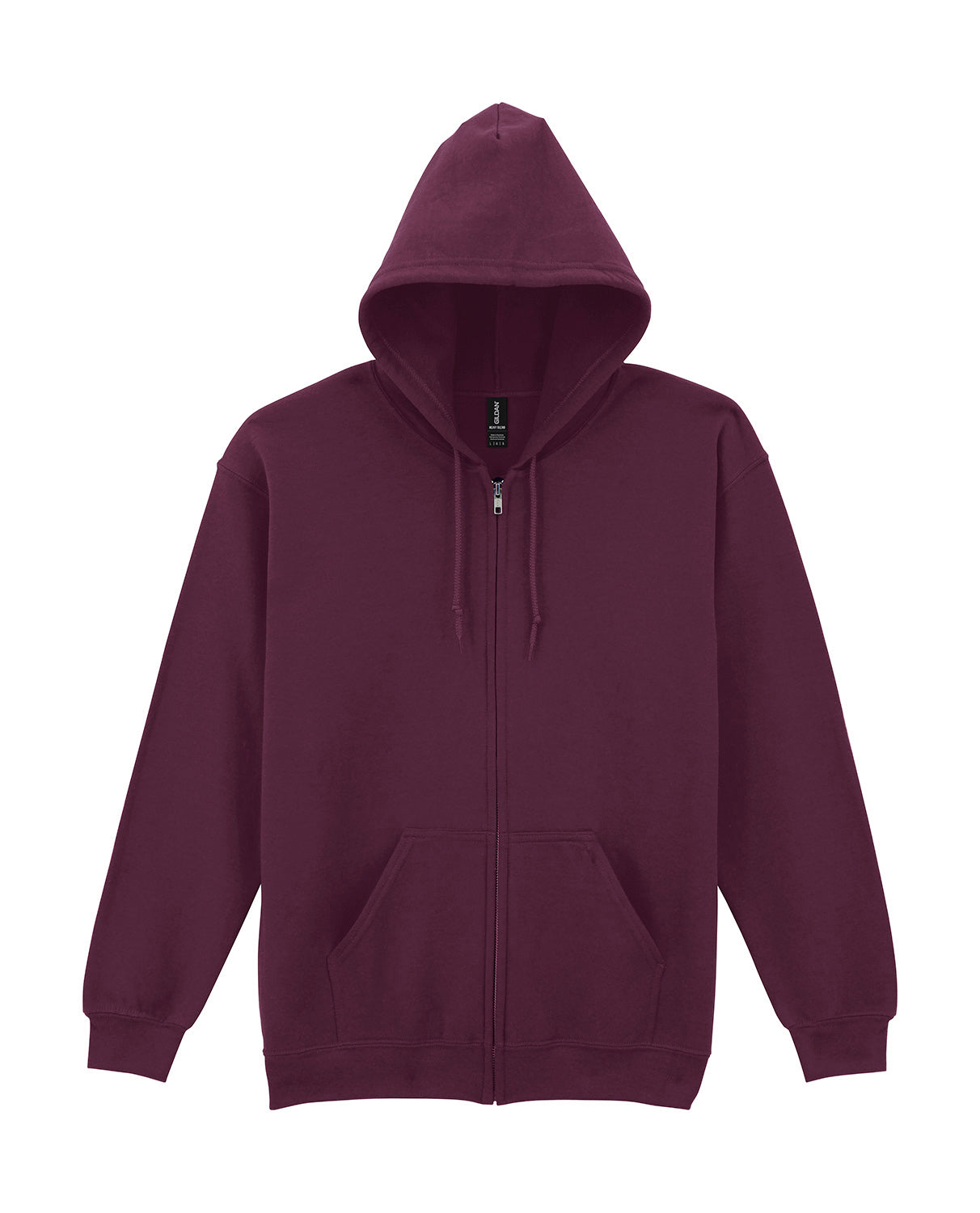 Vetoketjullinen unisex huppari painatuksella