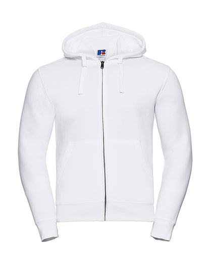 Miesten/Unisex vetoketjullinen premium huppari painatuksella