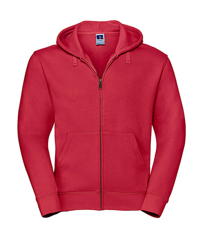 Miesten/Unisex vetoketjullinen premium huppari painatuksella