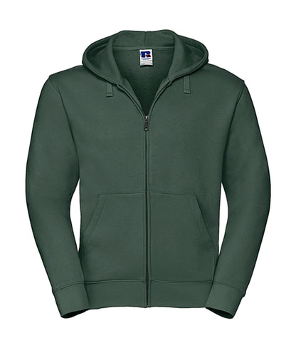 Miesten/Unisex vetoketjullinen premium huppari painatuksella