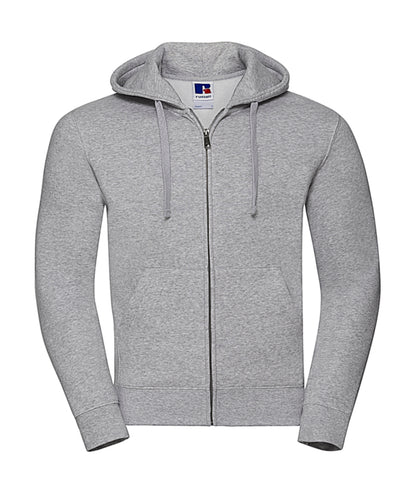 Miesten/Unisex vetoketjullinen premium huppari painatuksella