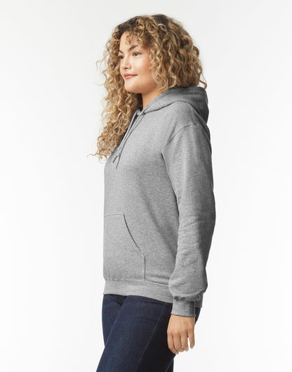 Unisex huppari painatuksella