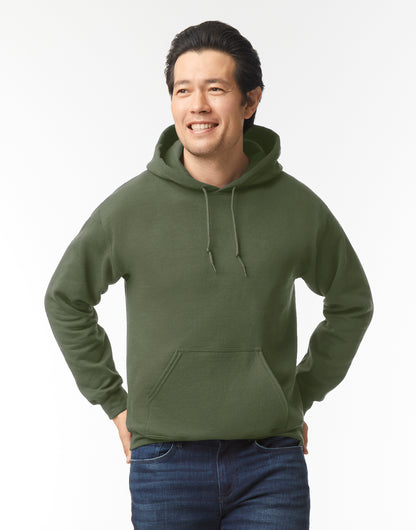 Unisex huppari painatuksella