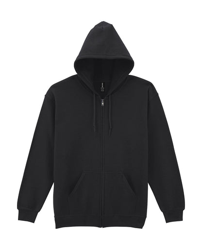 Vetoketjullinen unisex huppari painatuksella