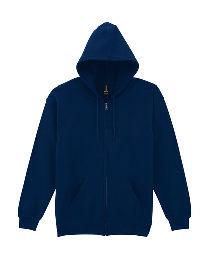 Vetoketjullinen unisex huppari painatuksella