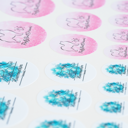 Tarrat omalla painatuksella